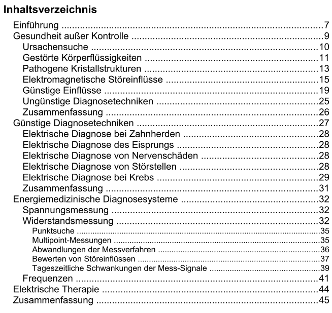 Energiemedizin Diagnose