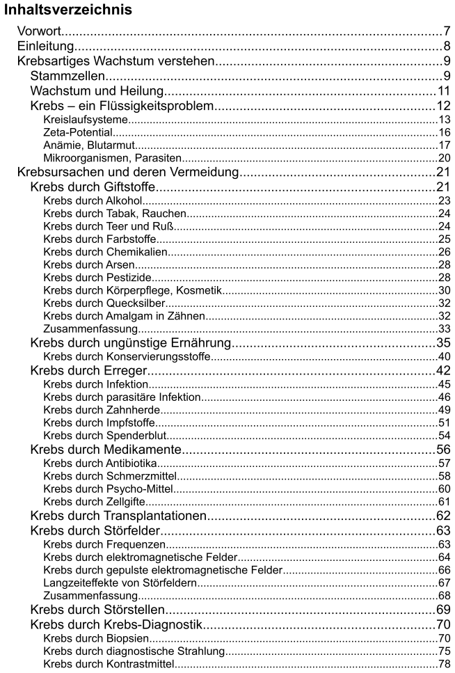 Krebstherapie mit Elektrizitaet